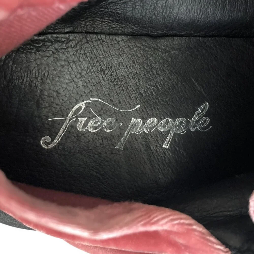 FREE PEOPLE Mackenzie Convertible Velvet Lug Sole Oxford Loafer